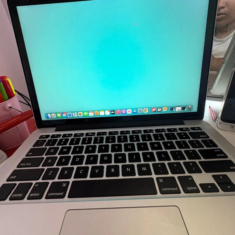Silver and Black Laptop